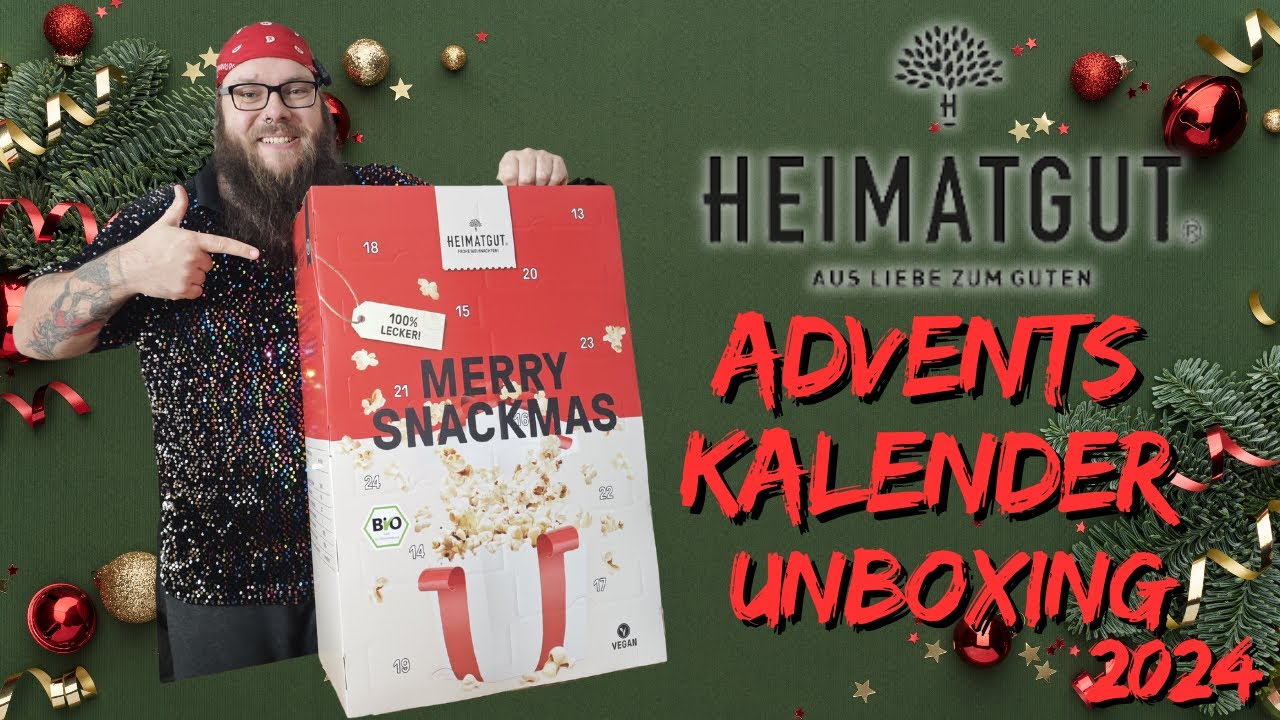 HEIMATGUT Adventskalender 2024 - Unboxing & Taste-Test