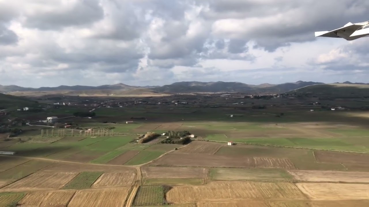 Sky express landing at Lemnos Airport (16/01/23)