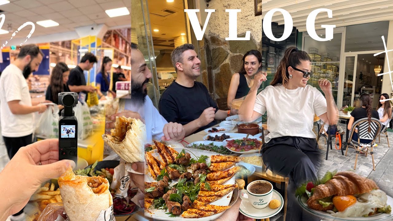 METRO MARKET ALIŞVERİŞİ🛒Kızlarla Kahvaltı🥐|Sanayi Döneri🌯|Arkadaşlarla Ocakbaşındayız🍢