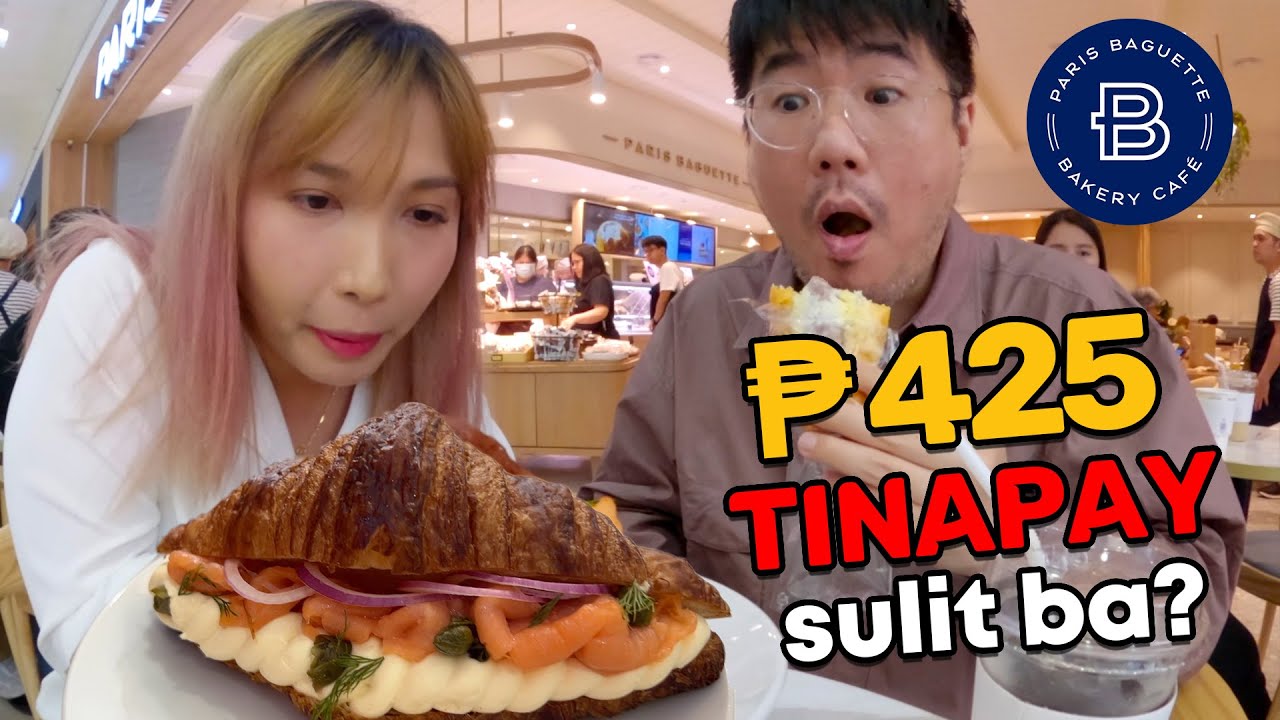 New Korean Bakery Cafe!! Paris Baguette in the Philippines