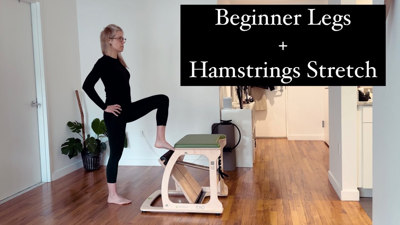 Five Beginner Pilates Exo Chair Exercises | Legs, Calves and Hamstring Stretch