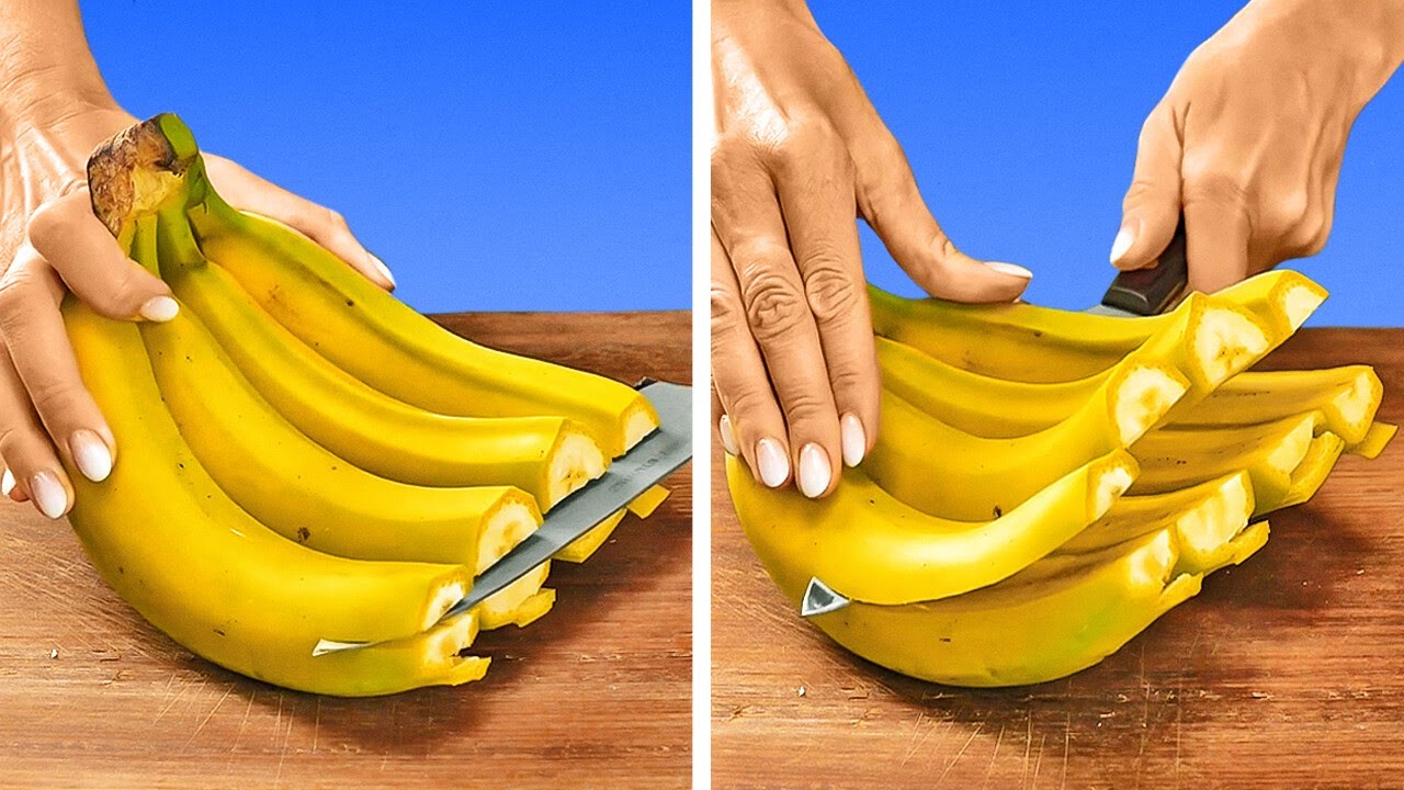 Trucos útiles para cortar y pelar frutas y verduras