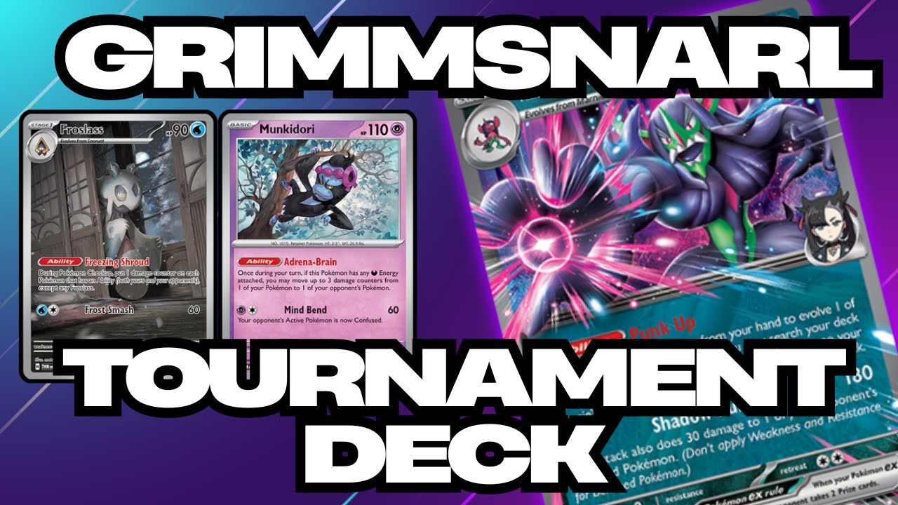 I TOOK GRIMMSNARL EX TO A LOCAL TOURNEY… AND WON! 💥😈 | Pokémon TCG Live