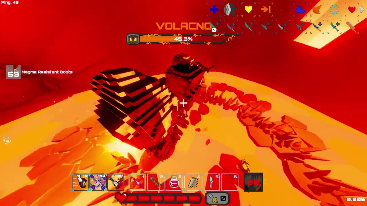 Cave Crawlers | Volacno Boss Normal Difficulty