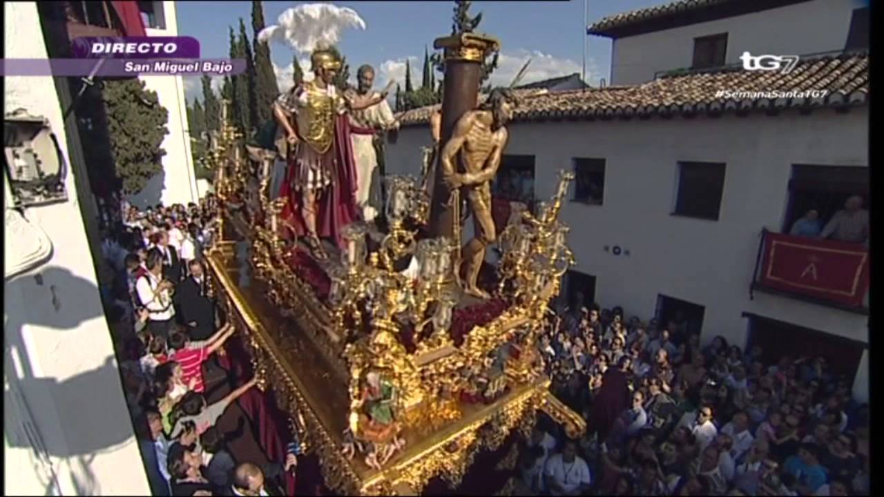 Salida Jesús del Perdón. Semana Santa Granada 2014