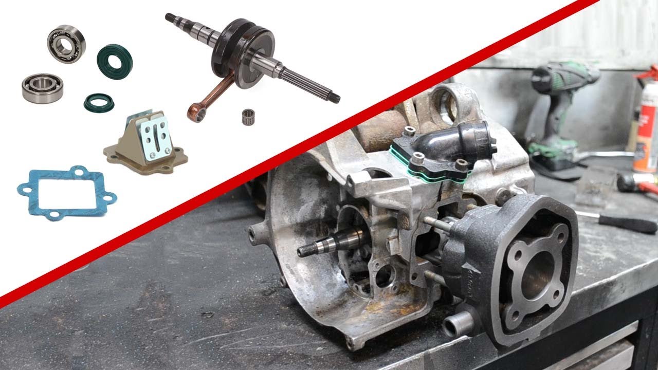 Motor revisie Yamaha Aerox | MBK Nitro Minarelli horizontaal | Deel 2
