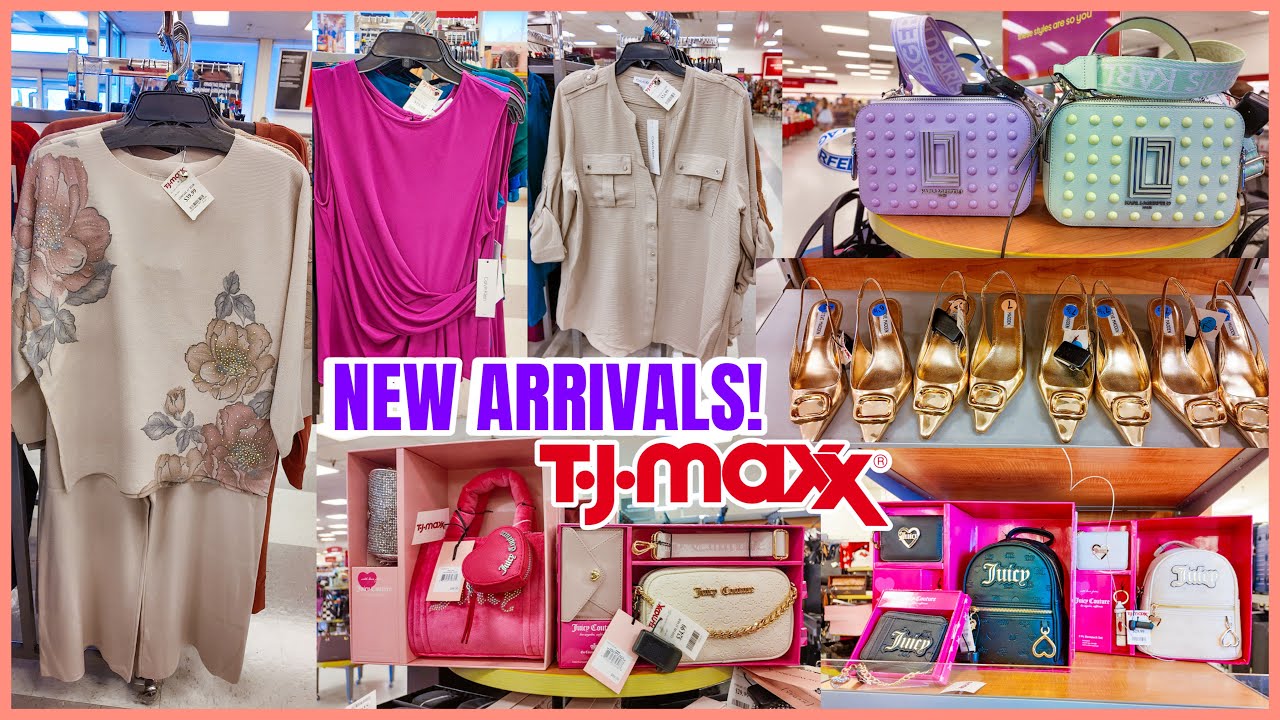 😍TJ MAXX NEW FINDS HANDBAGS & SHOES | TJMAXX CLEARANCE FINDS FOR LESS‼️TJ MAXX SHOP WITH ME❤︎