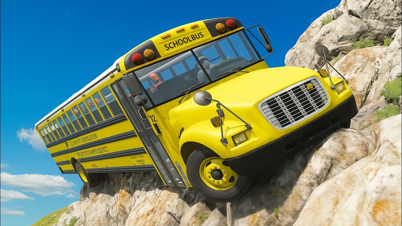 Cars Vs Cliff Roads#57 Beamng Drive Challenge Ends In Total Destruction 