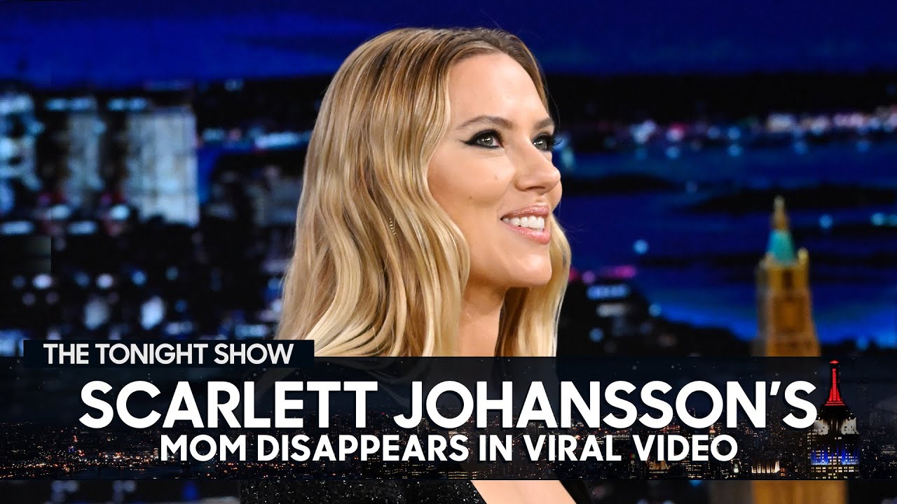 Scarlett Johansson on Her Kids' Christmas Requests and the Viral Video of Her Mom Disappearing