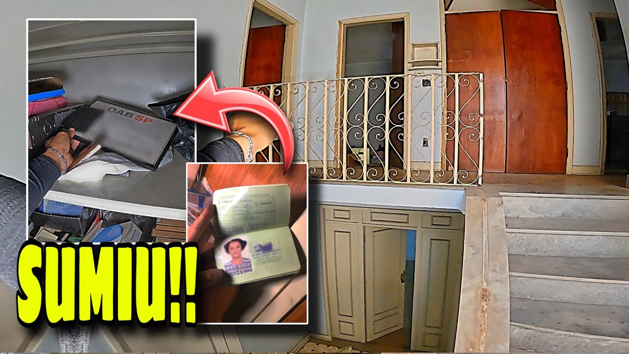 ADVOGADO DESAPARECE MISTERIOSAMENTE E DEIXA SUA MANSÃO COM TUDO PRA TRÁS (LUCAO)