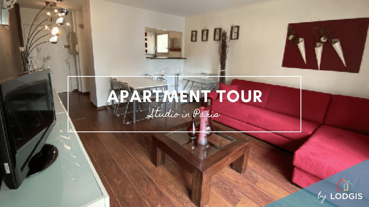 Apartment Tour // Furnished  28m2 in Paris – Ref : 1205659
