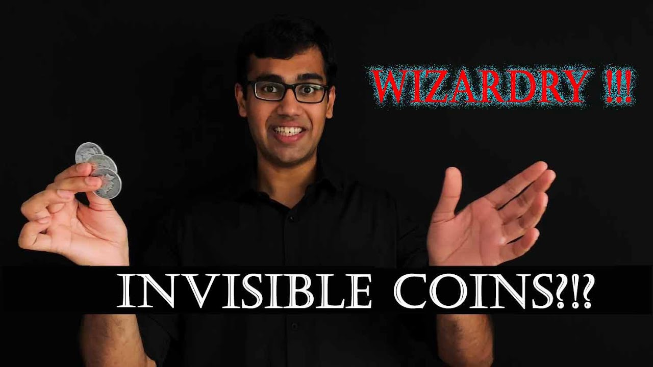 The 3 Invisible Coins? Invisibility Cloak for Coins from Harry Potter! Coin Magic with Peace Dollars