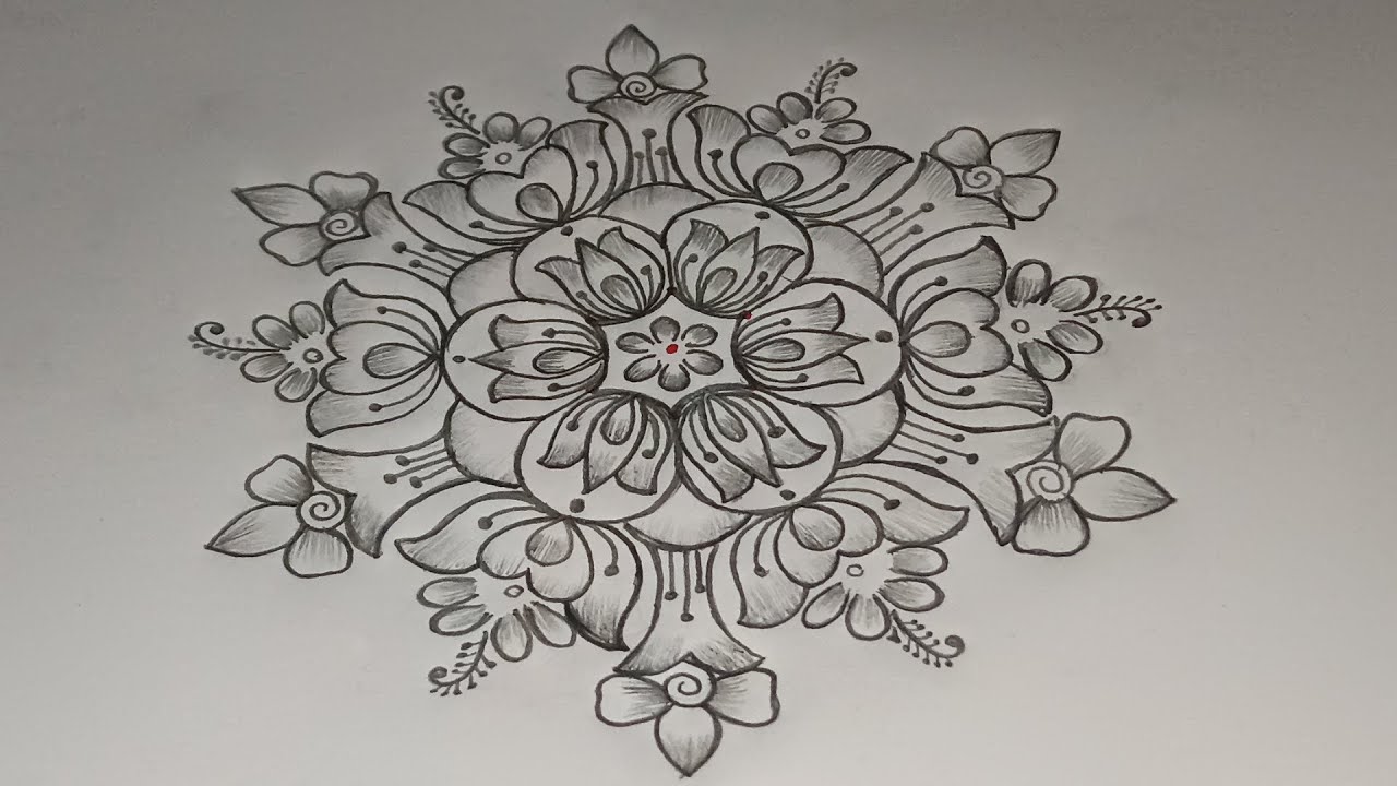 🌺 sankranthi rangoli design 🌺 latest Rangoli design @Mouninaidu999