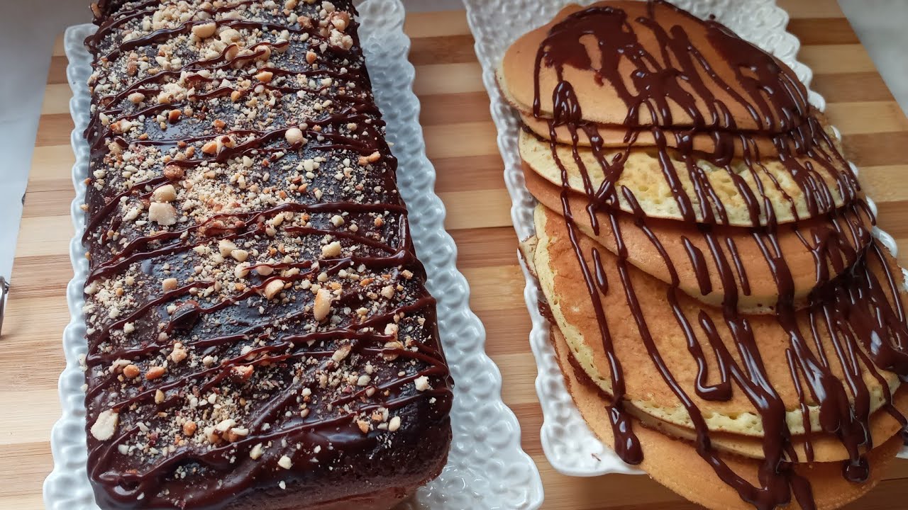 حضريهم في دقائق👌👌  للفطور او الكوتي كيك و بان كيك سهلين ولذاذ😋😋