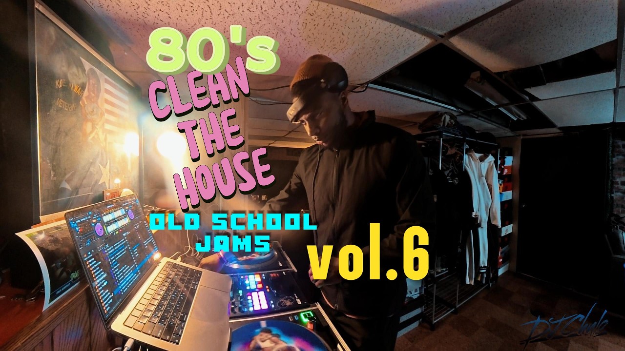 80's Clean the House R&B Throwback Mix | Old School Jams | Vol. 6