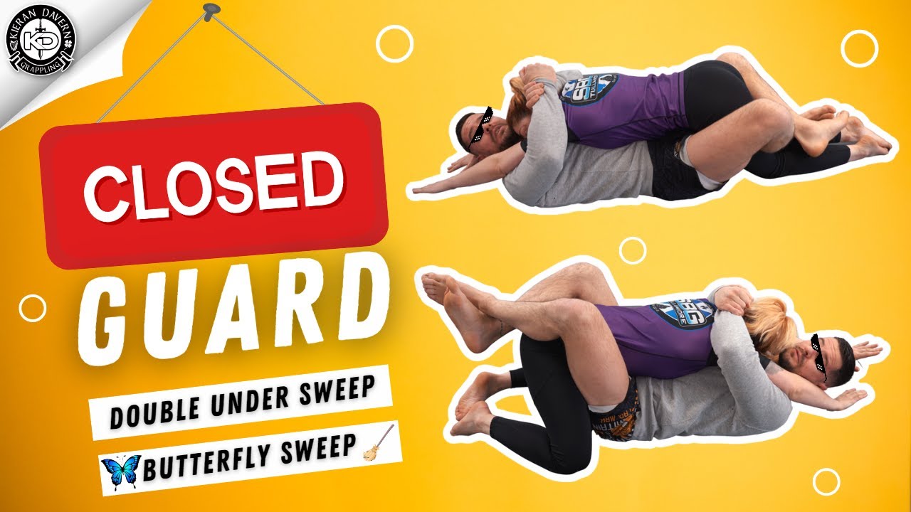 Double Unders Sweep & Butterfly Sweep from Closed Guard