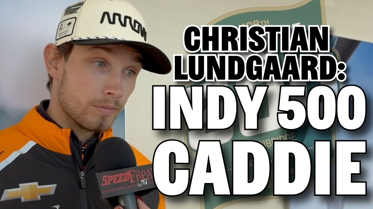 Christian Lundgaard: 230 MPH IndyCar Caddie