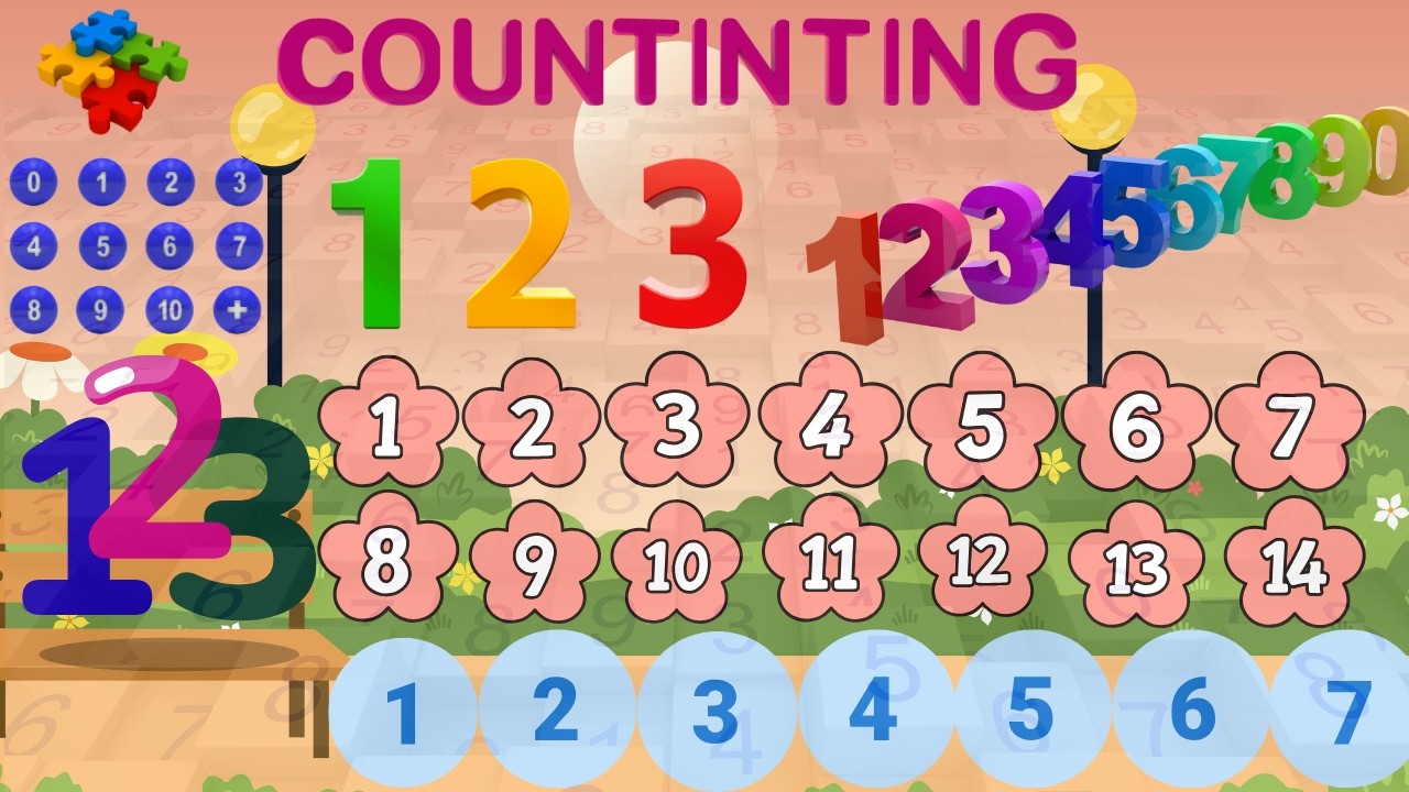 Learn Numbers 1 to 25 | Counting for Kids | Preschool Learning Video