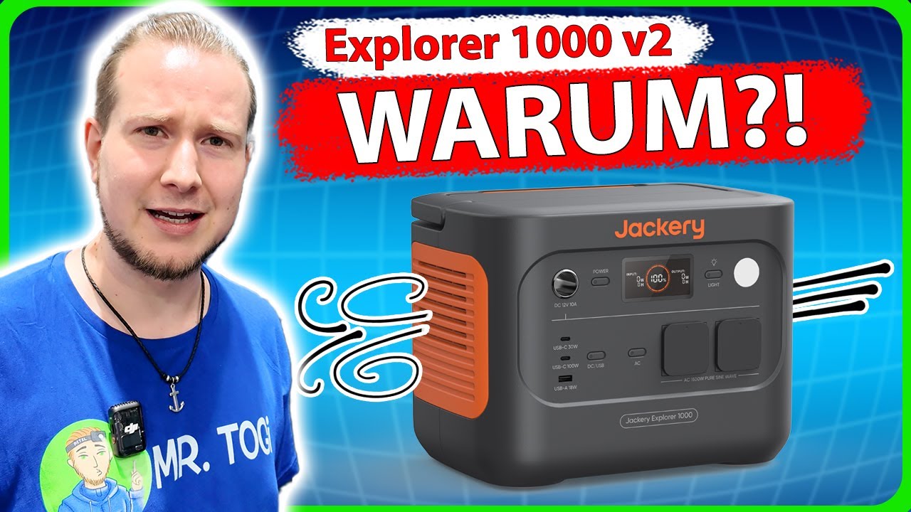 TEST: BEGEISTERT und... ENTTÄUSCHT 🔋 Jackery Explorer 1000 v2