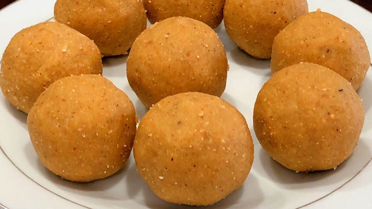 Makhana Laddu Recipe - Makhana Peanut Laddu - Fox Nuts And Peanuts Laddu - Healthy Snack Recipe