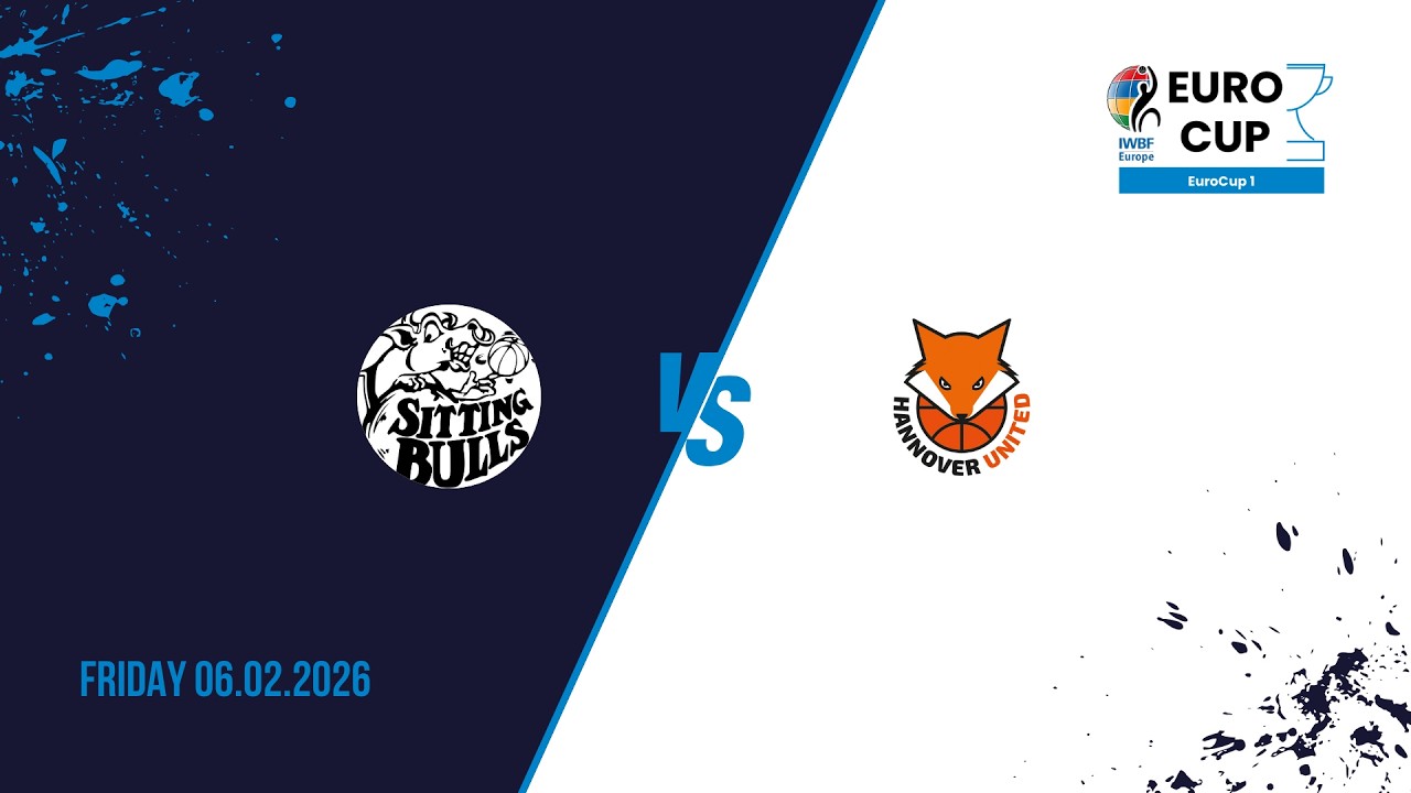 INTERWETTEN/HYLO SITTING BULLS vs HANNOVER UNITED | EUROCUP 1 GROUP B