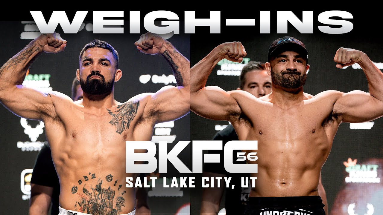 BKFC 56: Perry vs. Alvarez Weigh-In's | Live!