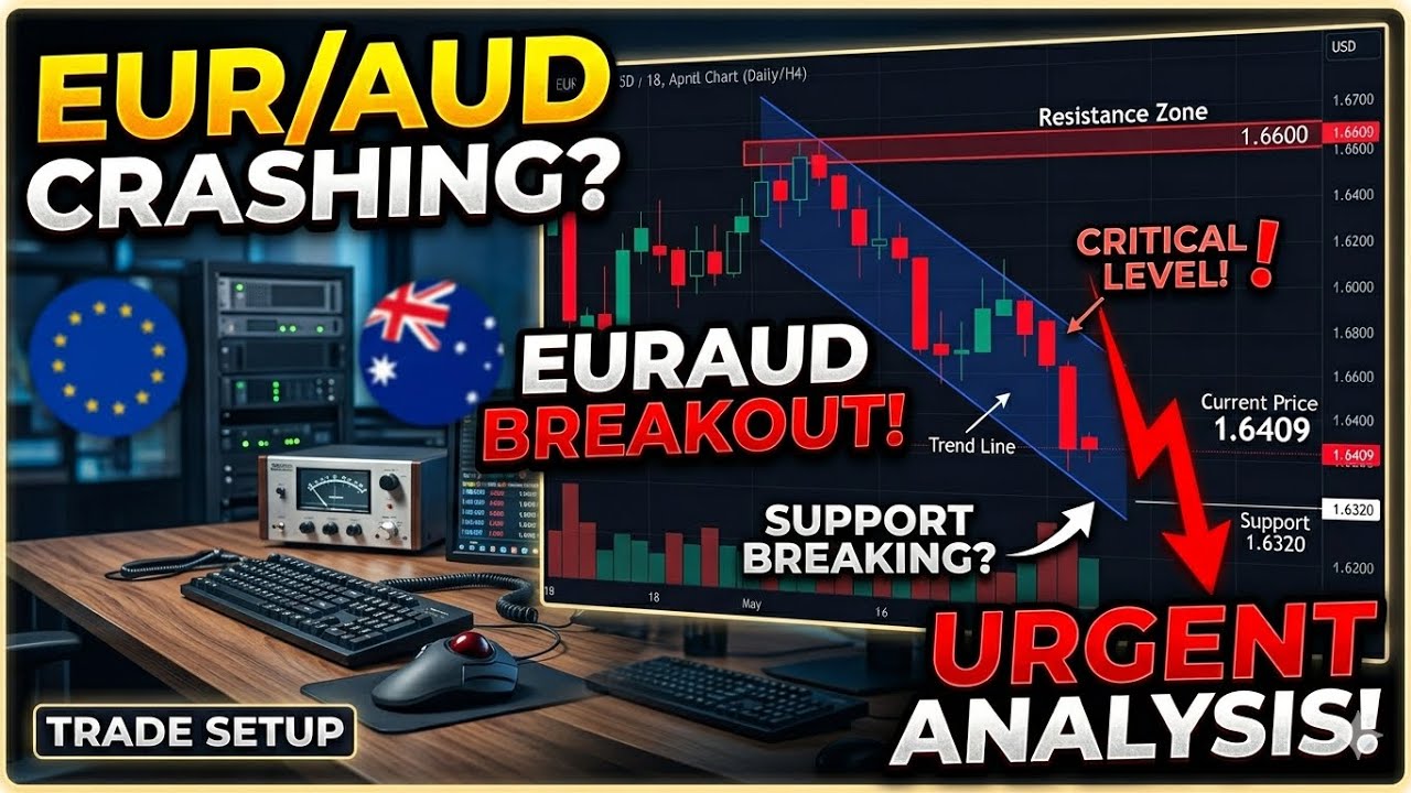 EUR/AUD Scalping Strategy: 15-Minute Breakout Analysis! 📉 