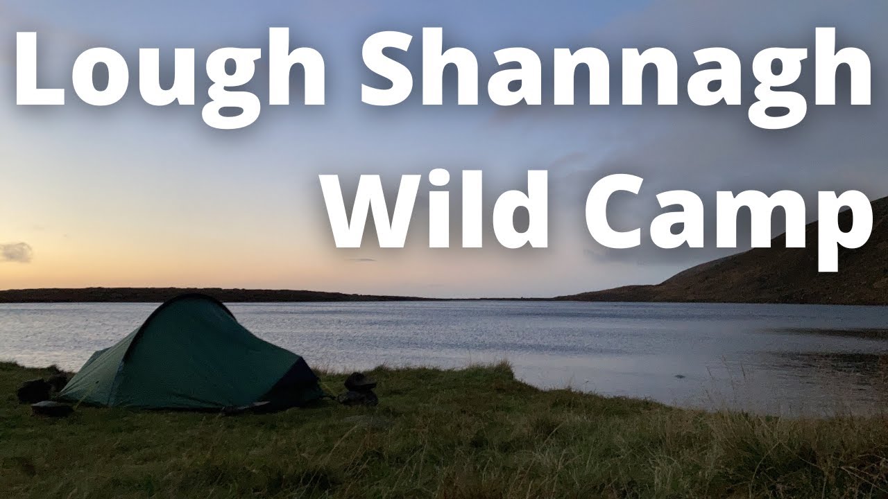 Lough Shannagh - A wild camp at a haunted lough - full moon!