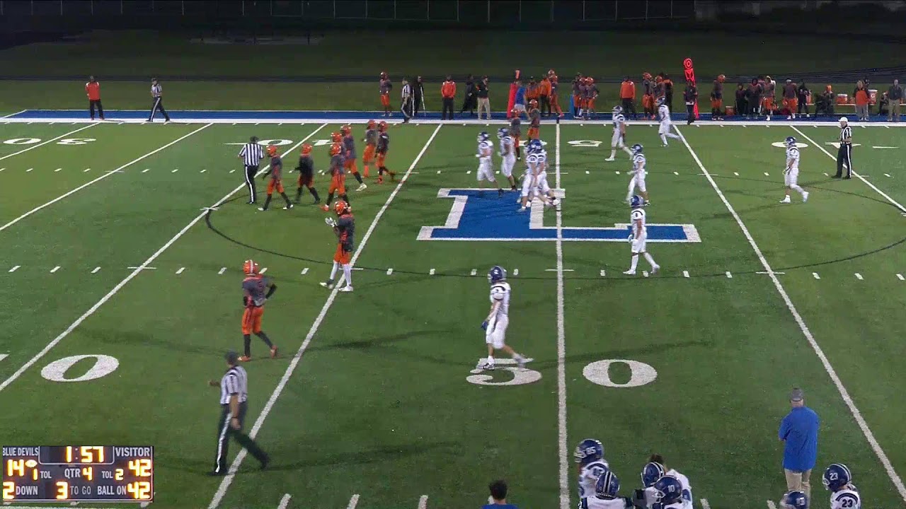 Leechburg High School vs Clairton High School Mens Varsity Football