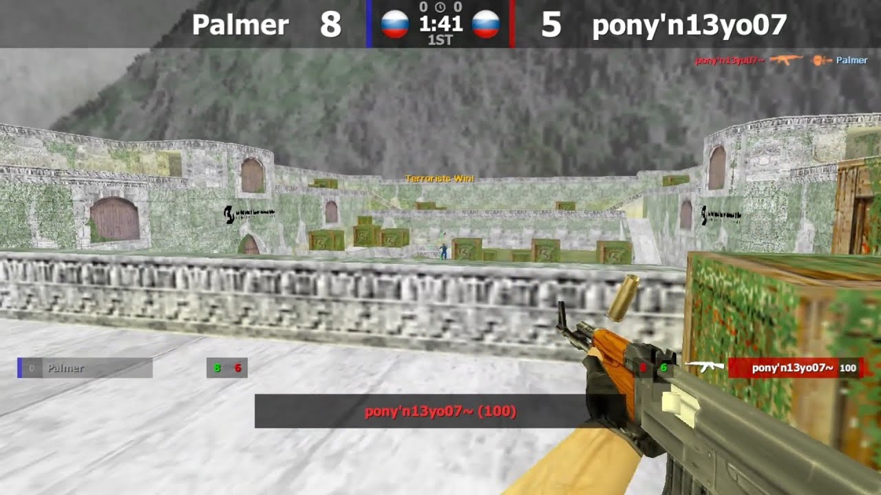 CS 1.6 - 1x1.pony'n13yo07~ vs Palmer .Нижняя сетка 1/128.aim cup 2.ABSOLUTE 🇷🇺 | от комментатора 🎥🎧🎤