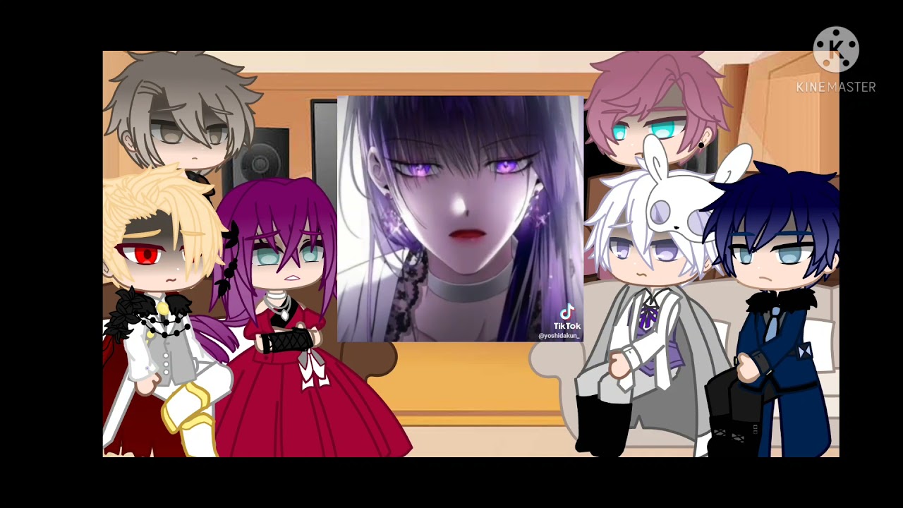 ∆ Death the only ending for the villainess react to TT ∆ //СЕКДЗ Р на ТТ 🌟//[Gacha club 🤍] enjoy 🌺:)
