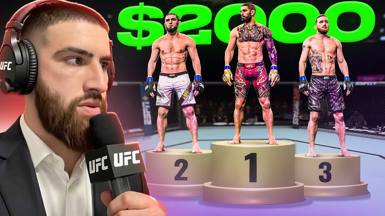 I Put UFC 5’s Top Players Into My Final Tournament