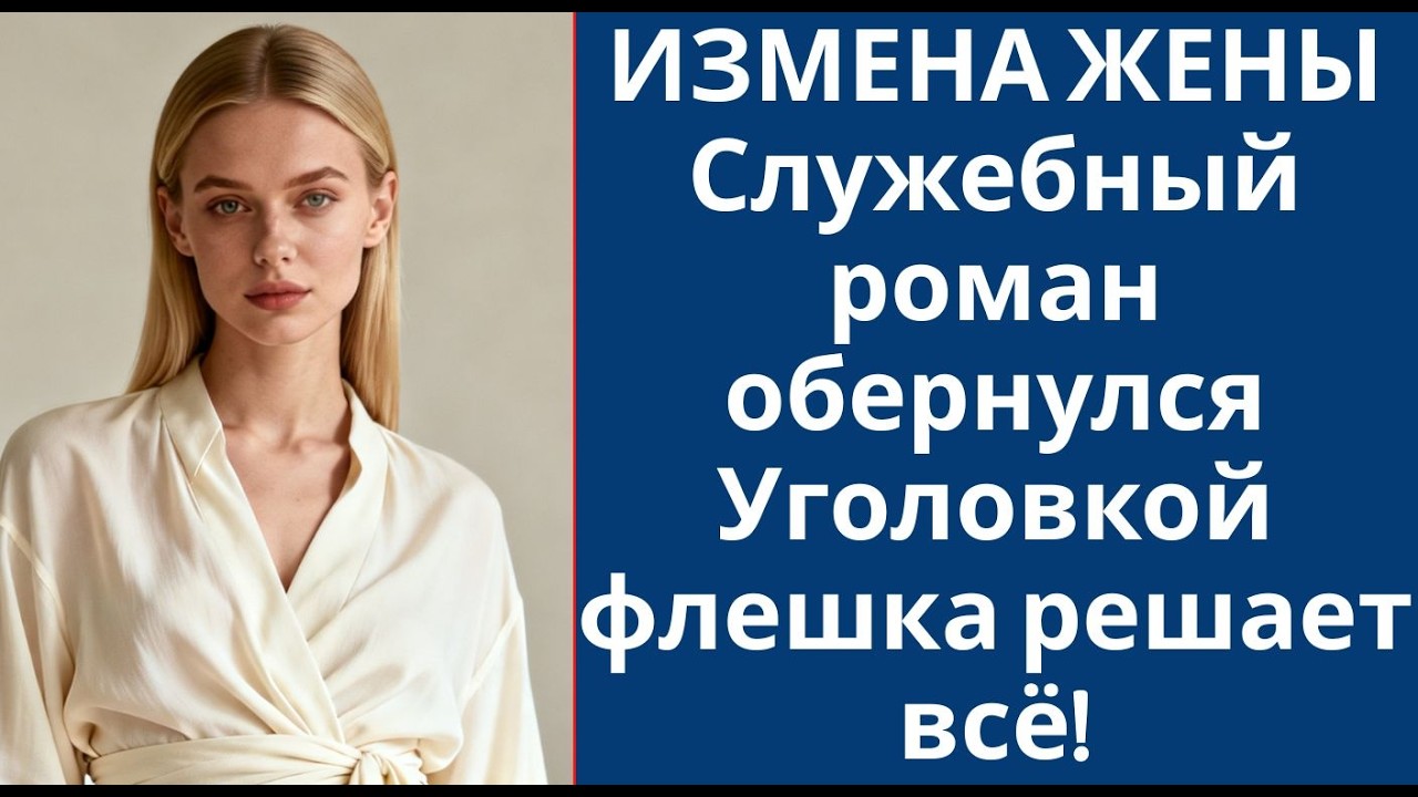 ИЗМЕНА ЖЕНЫ Служебный роман обернулся Уголовкой  флешка решает всё!