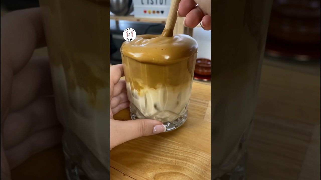 Caf&eacute; dalgona #gentedefood #youtubeshorts #dalgona