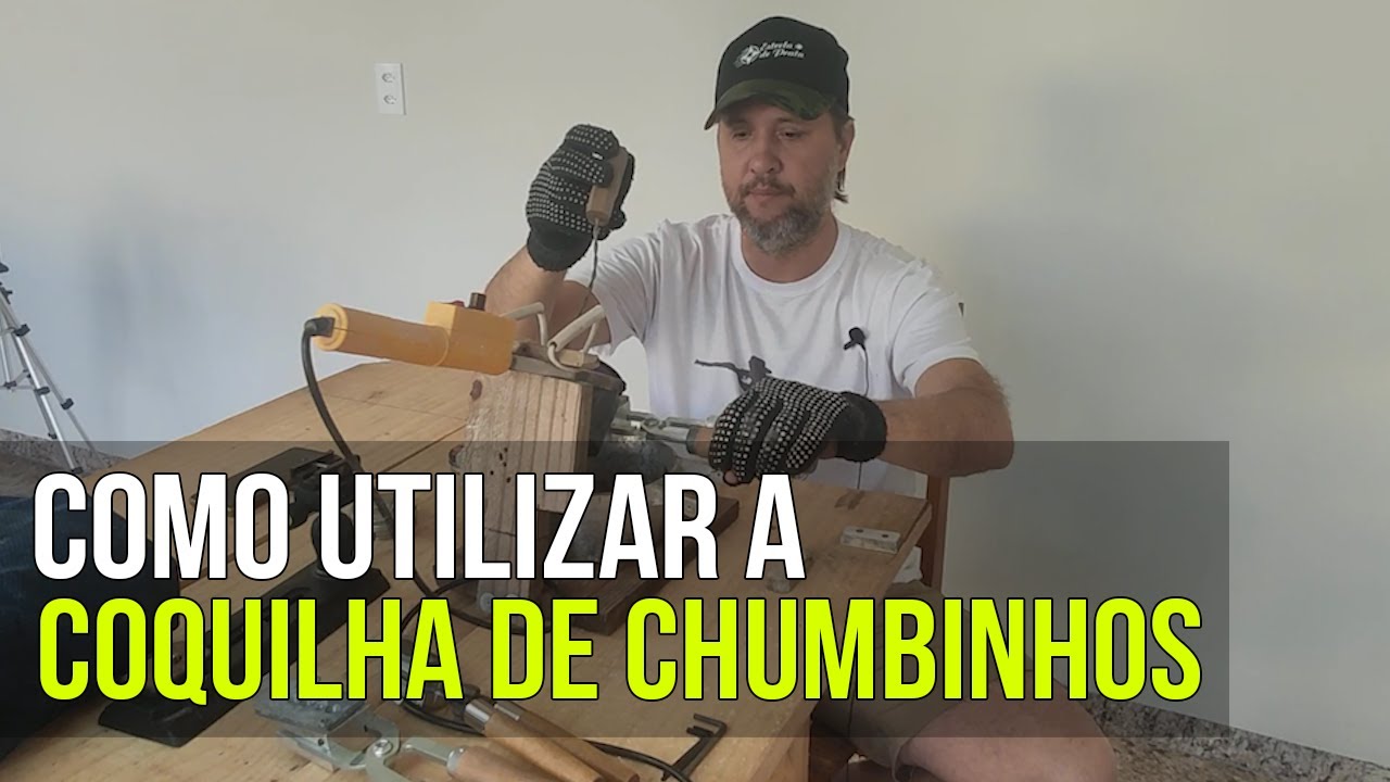 Como utilizar coquilha de chumbinhos #pcpaliexpress