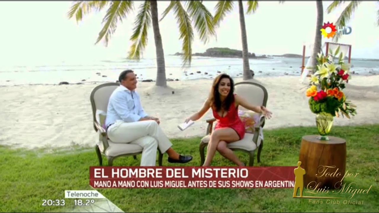 Entrevista a Luis Miguel para  TN   Noviembre  2015