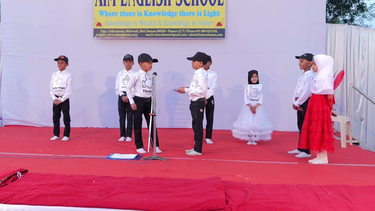 26 Republic Day and Annual Program 2026 Drama on Finger KG class