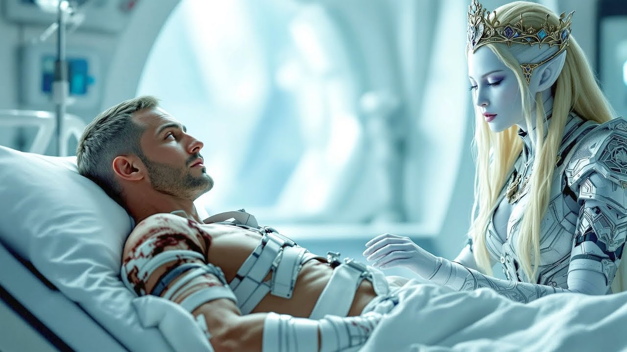 Después de rescatar a la hija de la Reina Alienígena, la Reina dijo: ¡Serás mi yerno, humano...!