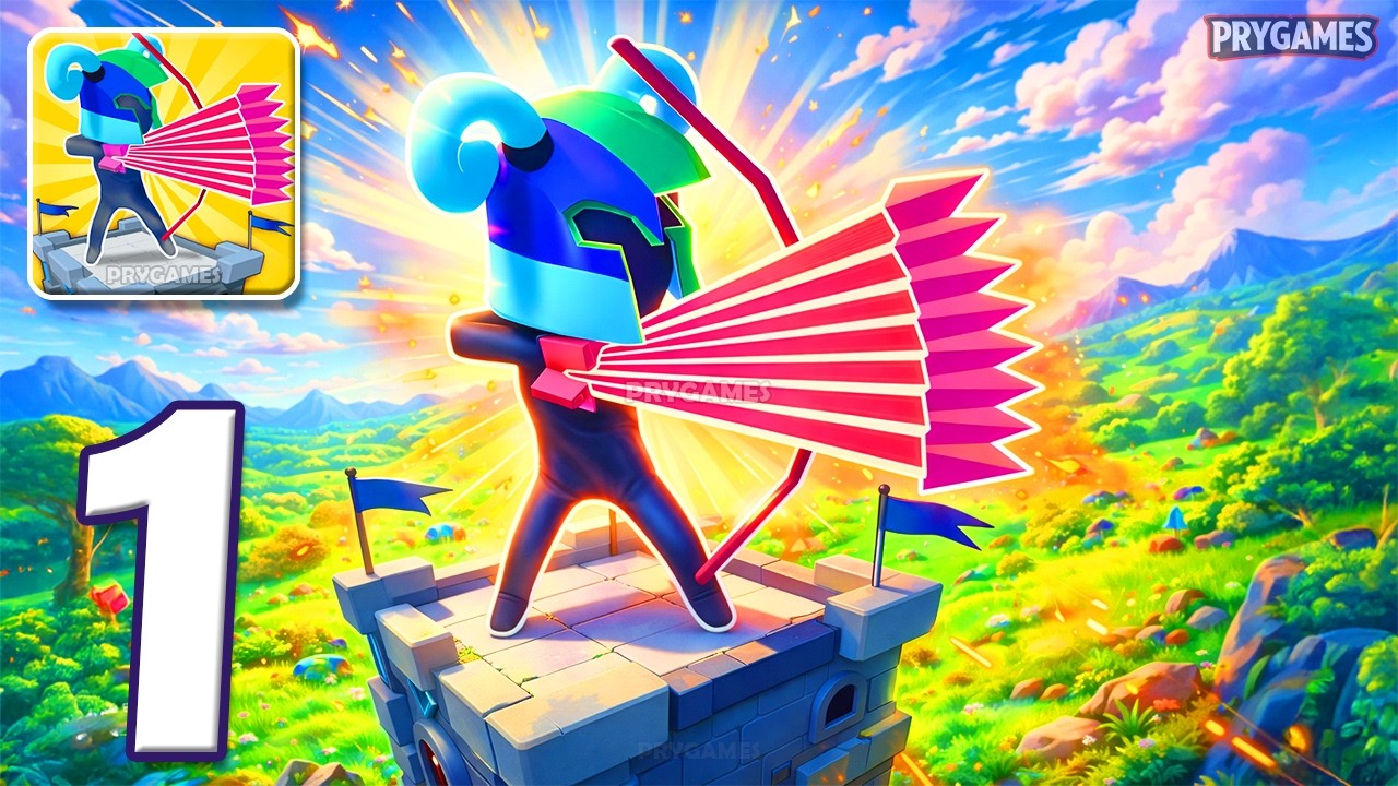 Archers Hole: Castle Battle - Прохождение игры, часть 1 - Замок-бастион для стрельбы из лука (And...