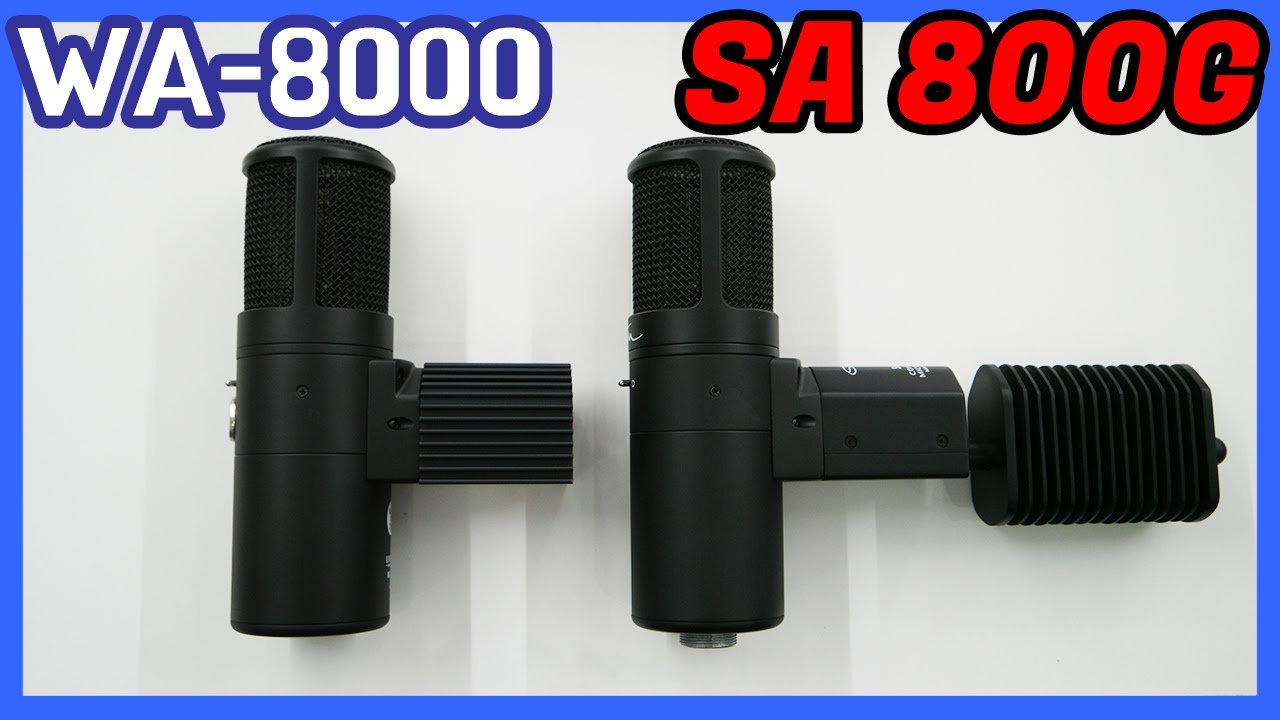 SONY C800G 복각 누가 더 비슷한가 SA800G vs WA-8000 (U87ai, LCT640TS, MXL2006, TWIN87)