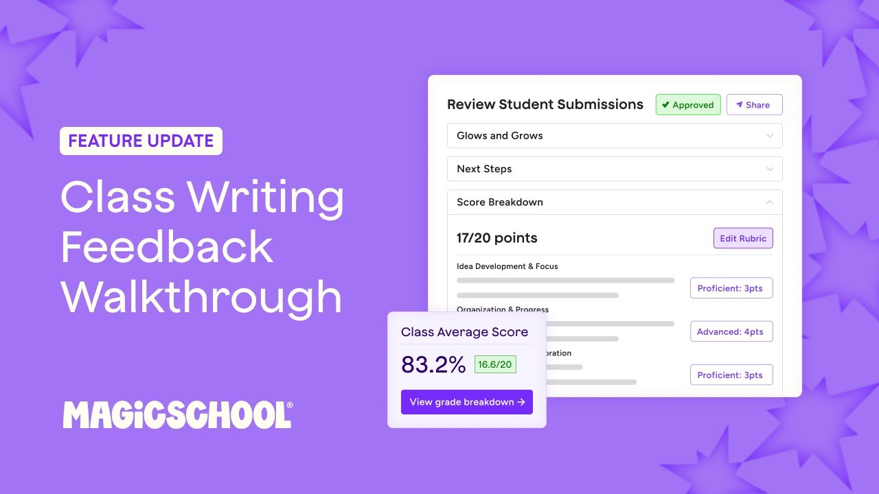 Class Writing Feedback in MagicSchool | Extended Walkthrough