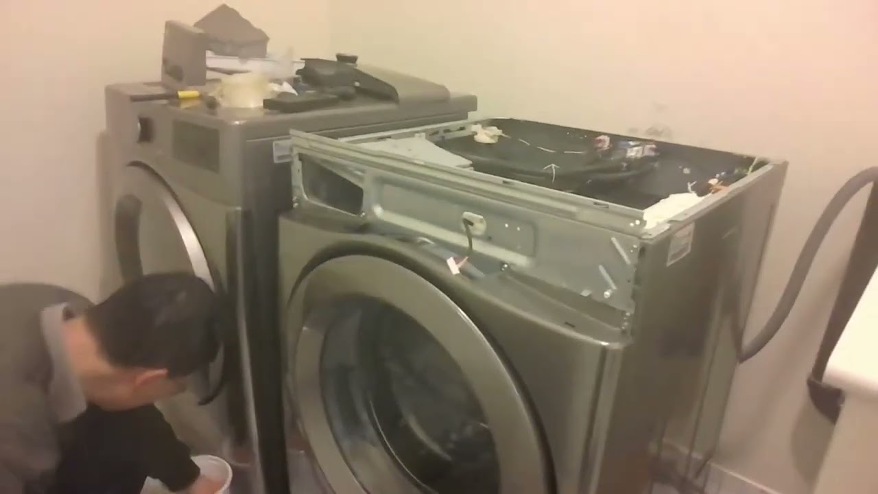 LG Washer Fixing