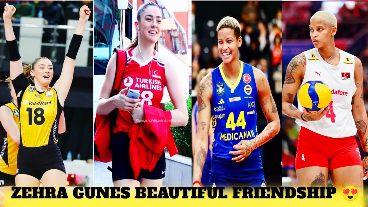 Zehra Güneş & Melissa Vargas Beautiful Friendship ❤️ | Turkish Volleyball Player #volleyball #sports