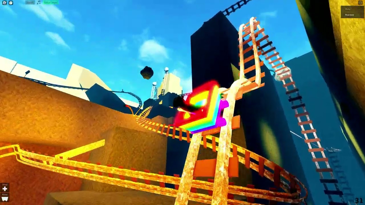 Create a Cart Ride! The Mineshaft! Claim the Cart!