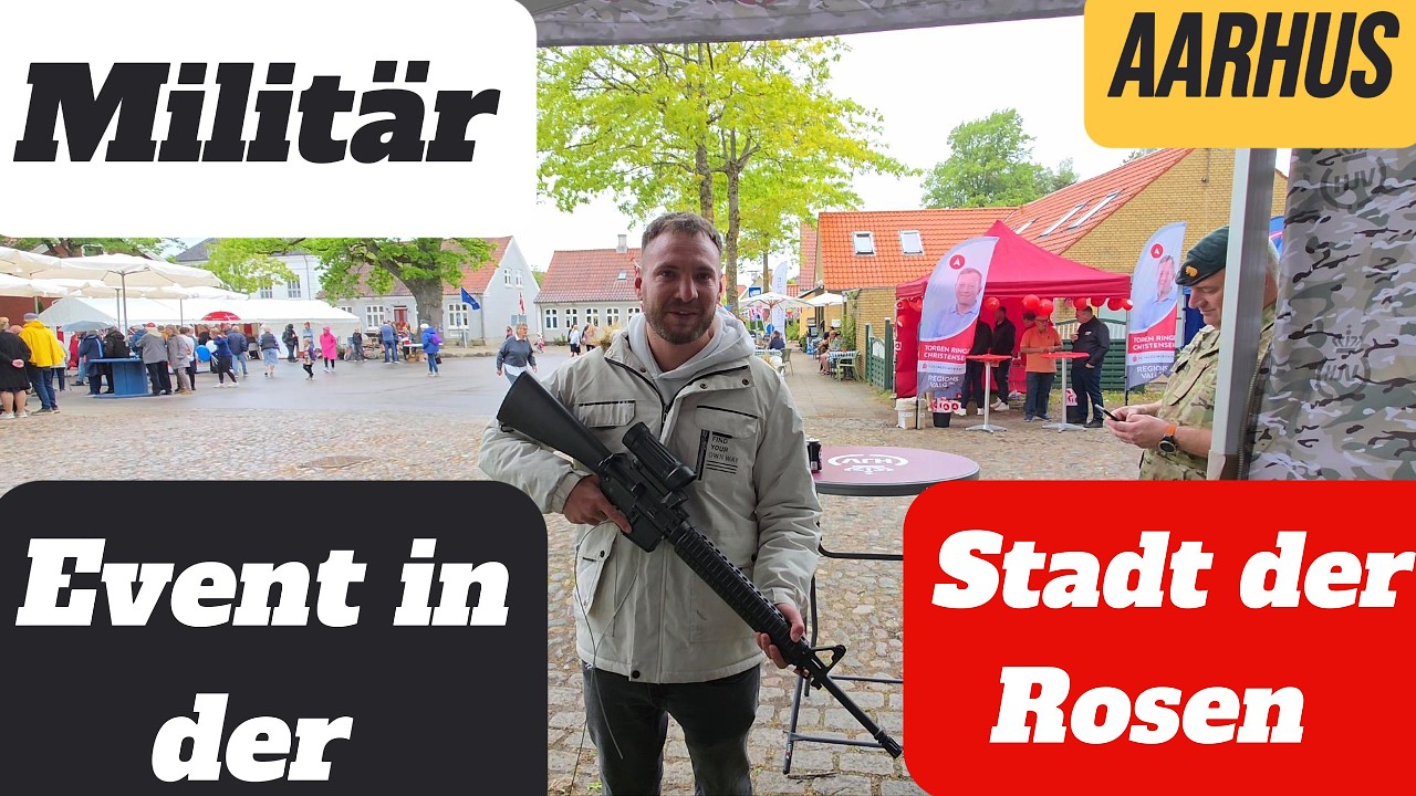 Dänemark wirbt fürs Militär - In Aarhus unterwegs