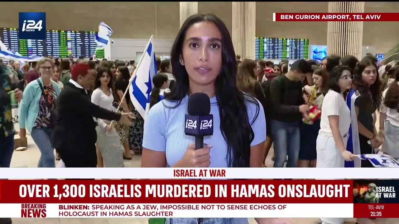 Hundreds gather to welcome Israelis back home at Ben Gurion Airport