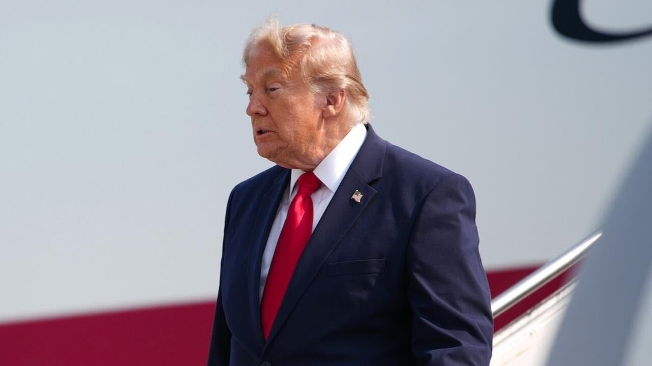 Trump lands in North Dakota after first flight on new Air Force One gifted by Qatar