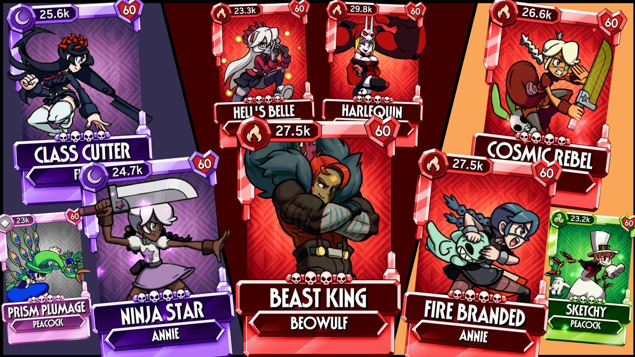 3 BEST TEAMS to fight vs DOOMSAYER Eliza guild raid boss, skullgirls mobile 8.0.3