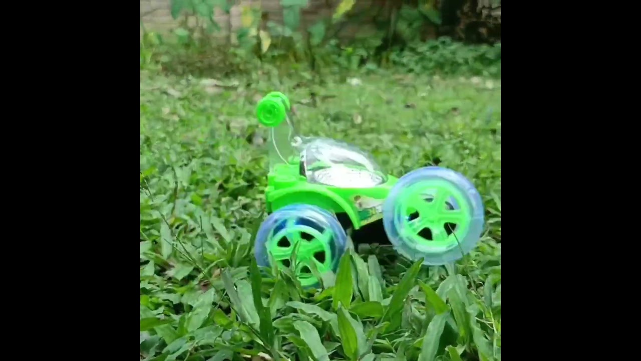 Rc remote control dangerous stunt 360&deg; Rotation car #rccar #funny #toys #rccarsound #car #cars