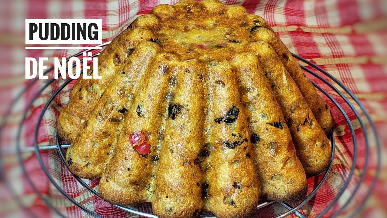 PUDDING DE NOËL AUX FRUITS CONFITS